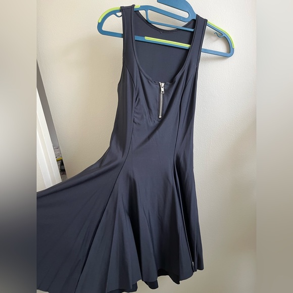 Black Milk Clothing Matte Evil Zip Dress - Size M - Picture 2 of 6